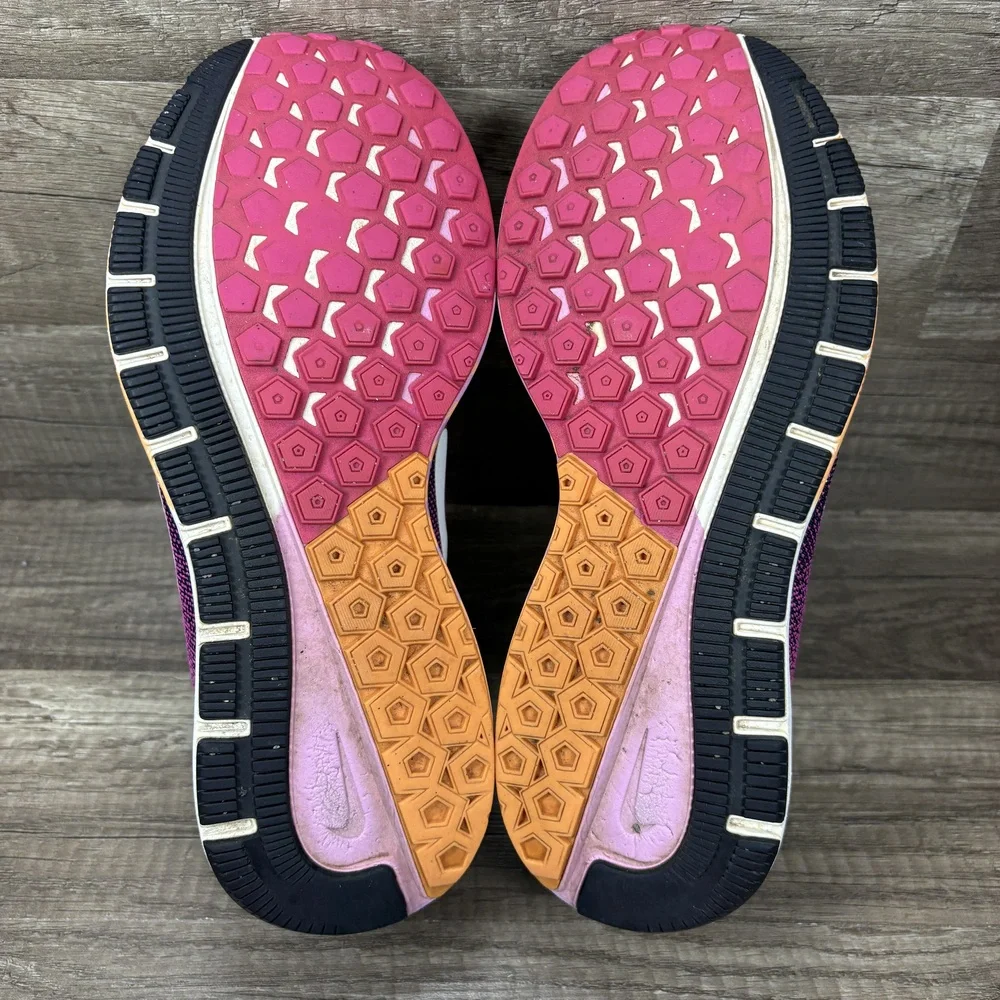 Nike Zoom Structure 20 Pink Purple Womens US Size 9.5 849577-501 Running Shoes